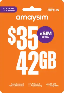 Coles amaysim $35 Starter Pack offer