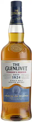 Coles The Glenlivet Founder’s Reserve Single Malt Whisky offer