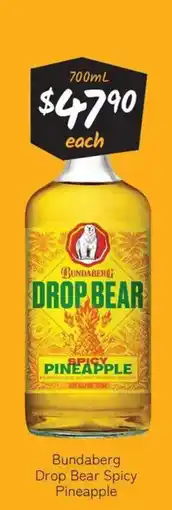 Cellarbrations Bundaberg Drop Bear Spicy Pineapple offer
