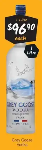 Cellarbrations Grey Goose Vodka offer