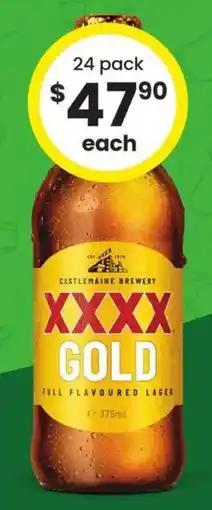 The Bottle O XXXX Gold offer
