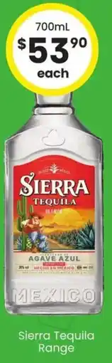 The Bottle O Sierra Tequila offer