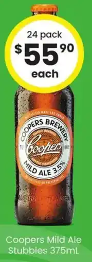 The Bottle O Coopers Mild Ale Stubbies offer