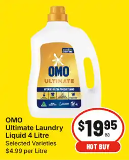 IGA OMO Ultimate Laundry Liquid offer
