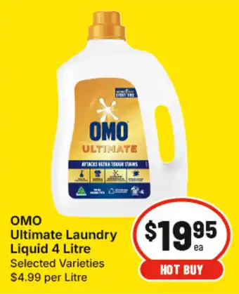 OMO Ultimate Laundry Liquid