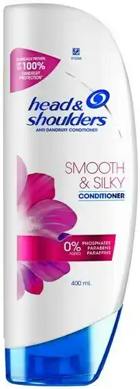 Priceline Head & Shoulders Smooth & Silky Conditioner Anti Dandruff 400mL offer