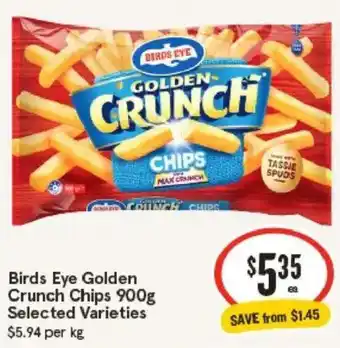 Birds Eye Golden Crunch Chips Selected Varieties