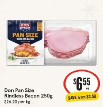 Don Pan Size Rindless Bacon