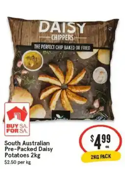 IGA South Australian Pre-Packed Daisy Potatoes offer