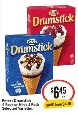 IGA Peters Drumstick Selected Varieties offer