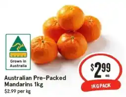 IGA Australian Pre-Packed Mandarins offer
