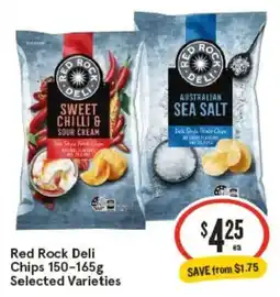 IGA Red Rock Deli Chips Selected Varieties offer