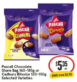 IGA Pascall Chocolate Share Bag offer