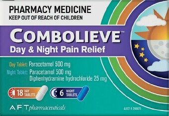 Soul Pattinson Chemist Combolieve Day & Night Pain Relief 24 Tablets offer
