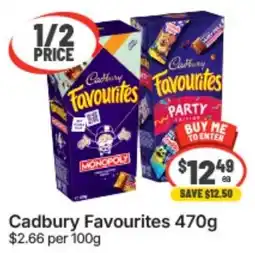 IGA Xpress Cadbury Favourites offer