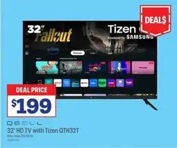 Officeworks Qbell 32" HD TV with Tizen QTH32T offer