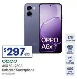 Officeworks Oppo A6x 5G 128GB offer