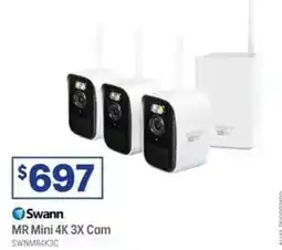 Officeworks Swann MR Mini 4K 3X Cam offer
