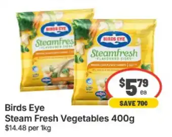 Birds Eye Steam Fresh Vegetables