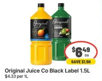 Original Juice Co Black Label