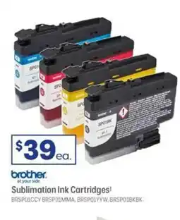 Officeworks Brother Sublimation Ink Cartridges offer
