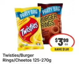 IGA Xpress Twisties/Burger Rings/Cheetos offer
