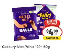 IGA Xpress Cadbury Bites/Minis offer