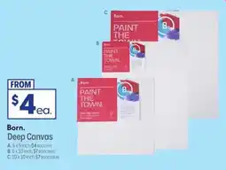 Officeworks Born. Deep Canvas offer