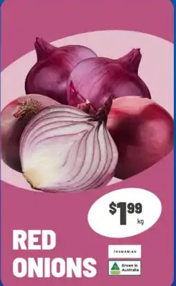 IGA Xpress Red Onions offer