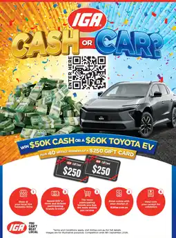 IGA Xpress Toyota EV offer