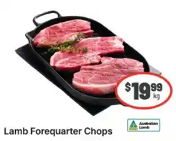 IGA Xpress Lamb Forequarter Chops Australian Lamb offer