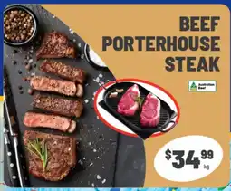 IGA Xpress Australian Beef Beef Porterhouse Steak offer