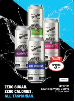 IGA Xpress Spreyton Sparkling Water offer
