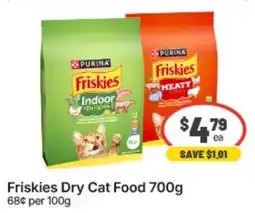 IGA Xpress Friskies Dry Cat Food offer
