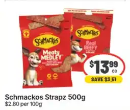 IGA Xpress Schmackos Strapz offer