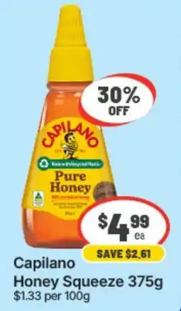 IGA Xpress Capilano Honey Squeeze offer