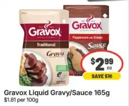 IGA Xpress Gravox Liquid Gravy/Sauce offer