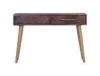 LivingStyles Sivan Acacia Timber Console Table, 120cm offer