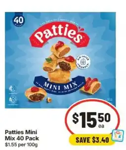 IGA Patties Mini Mix offer