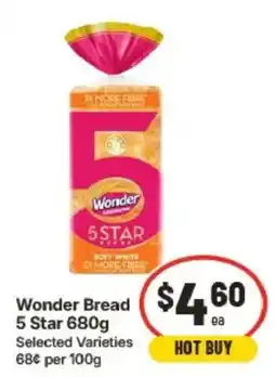 IGA Wonder Bread 5 Star offer