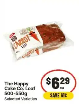 IGA The Happy Cake Co. Loaf offer