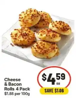 IGA Cheese & Bacon Rolls offer