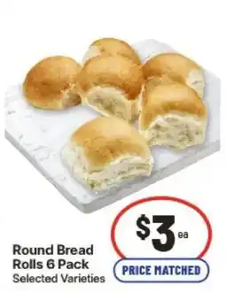 IGA Round Bread Rolls offer