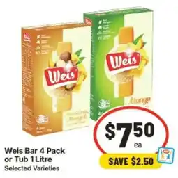 IGA Weis Bar offer