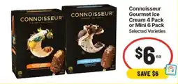 IGA Connoisseur Gourmet Ice Cream offer
