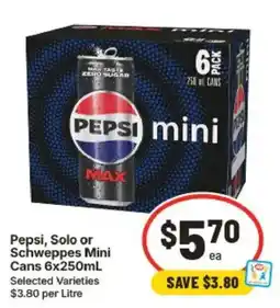 IGA Pepsi Max mini offer