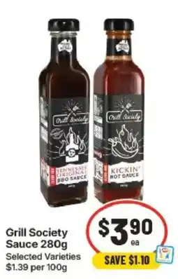 IGA Grill Society Sauce offer