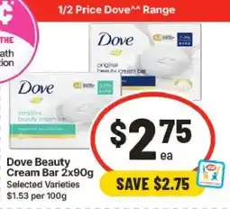 IGA Dove Beauty Cream Bar offer
