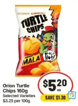 IGA Orion Turtle Chips offer