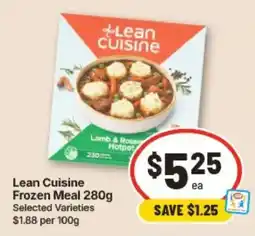 IGA Lean Cuisine Frozen Meal offer
